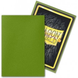 Dragon Shield Japanese Size Card Sleeves Matte Olive (60)